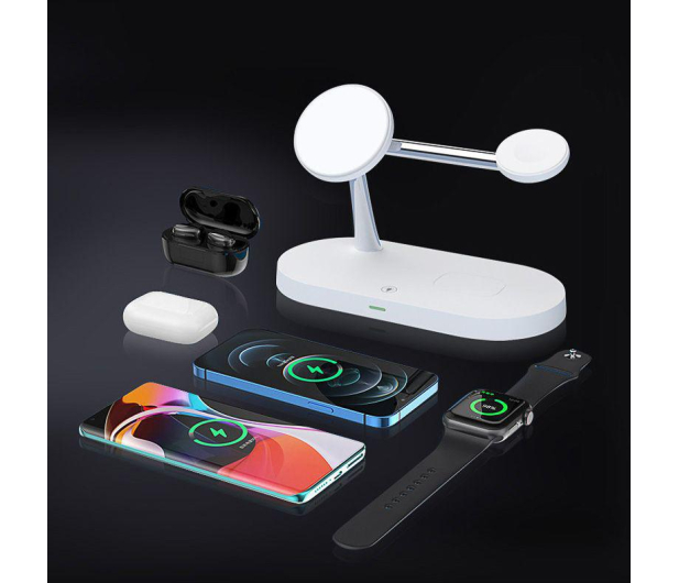 Tech-Protect A12 3w1 Magnetic MagSafe Wireless Charger biały - 662736 - zdjęcie 6